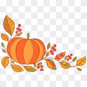 Thanksgiving Clip Art Free, HD Png Download - pumpkin clip art png