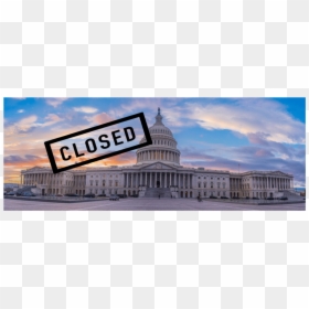 Thumbnail - U.s. Capitol, HD Png Download - shutdown png