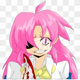 Misaki - Cartoon, HD Png Download - bloody mouth png