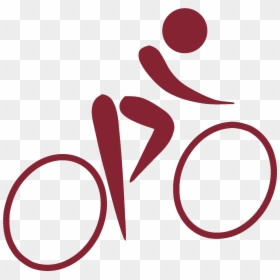 Transparent Zumba Silhouette Png - Mountain Bike, Png Download - cyclist silhouette png