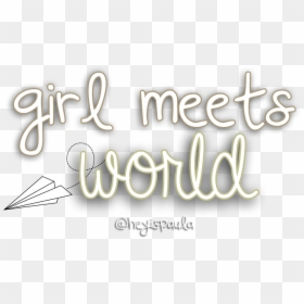 Girl Meets World, ¿próximamente En Wattpad - Calligraphy, HD Png Download - proximamente png