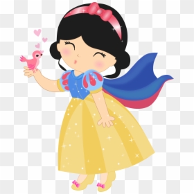 Disney Princess Cute Vector, HD Png Download - princesas disney png