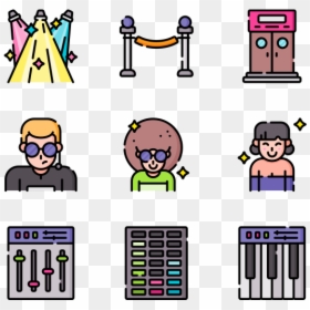 Icon, HD Png Download - nightclub png