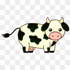 Dairy Cattle Clip Art Portable Network Graphics Clarabelle - Easy Cow Coloring Pages, HD Png Download - dairy png