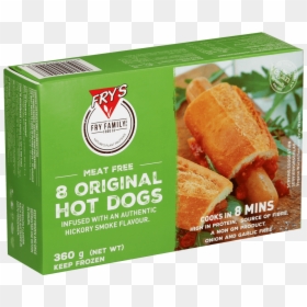 Frys Original Hot Dogs, HD Png Download - hot dog.png