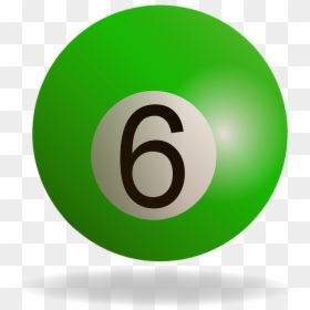 Number, HD Png Download - green ball png