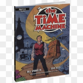 Time Machine Comic Book, HD Png Download - comic books png