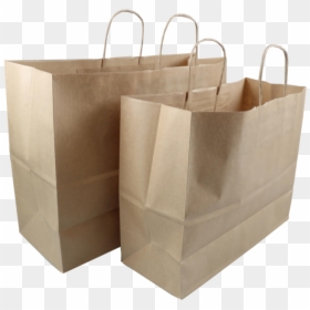 Bag, Kraft Paper, 45x 17x33cm, Paper Carrier Bag, Brown, HD Png Download - kraft paper png