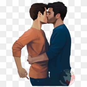 Teen Wolf Yaoi Gay, HD Png Download - gay couple png