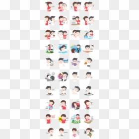 Cute Gay Couple - Cute Gay Couple Stickers, HD Png Download - gay couple png