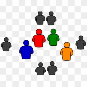 Powerpoint People Cliparts - Powerpoint Clip Art Person, HD Png Download - people in line png