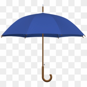 Transparent Blue Umbrella Png - Umbrella Dark Blue Color, Png Download - blue umbrella png