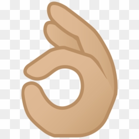 Ok Hand Emoji Png , Png Download - Illustration, Transparent Png - okay hand sign png