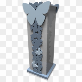 Picture Of Callea Design Mid Blue Umbrella Rack - Portaombrelli Legno Design, HD Png Download - blue umbrella png