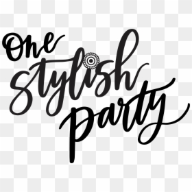 Transparent Party Streamers Png - Calligraphy, Png Download - lettering png