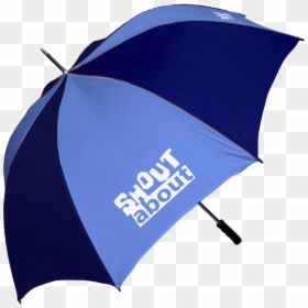 Light Blue Dark Blue Golf Umbrella, HD Png Download - blue umbrella png