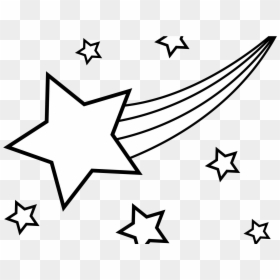 Transparent Shooting Stars Png - Shooting Star Clipart, Png Download - stars drawing png