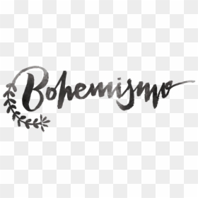 Bohemismo - Calligraphy, HD Png Download - globo terraqueo png
