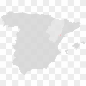 Spain Map White Transparent, HD Png Download - pintura salpicada png