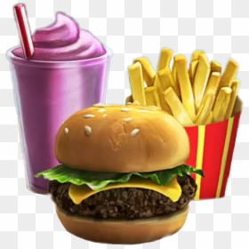 #juicy #açaí #hamburguer #batatafrita #lanche #friedpotatoes - Burger Shop 2, HD Png Download - hamburguer png