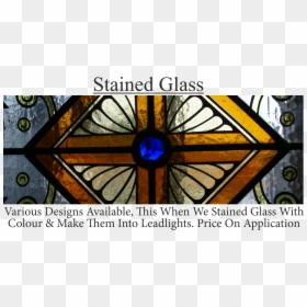 Stained Glass, HD Png Download - stained glass window png