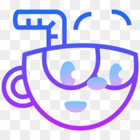 Cuphead Free Icon, HD Png Download - taza png