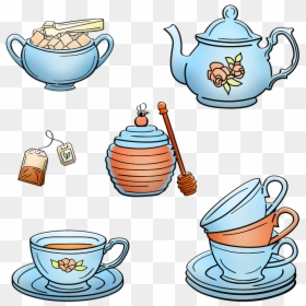 Gambar Cangkir Teh Poci, HD Png Download - taza png
