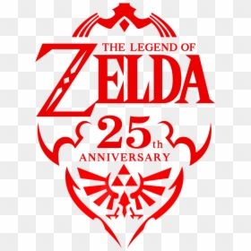Transparent 25th Anniversary Png - Legend Of Zelda 25th Anniversary, Png Download - 25th anniversary png