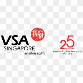 Transparent 25th Anniversary Png - Vsa Singapore, Png Download - 25th anniversary png