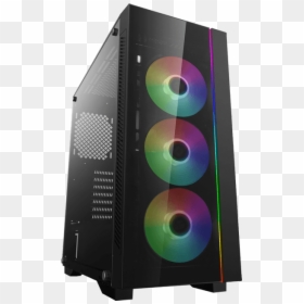 Matrexx 55 V3 Add Rgb 3f Tempered Glass, No Psu, E - Dp Atx Matrexx55v3 Ar 3f, HD Png Download - glass case png