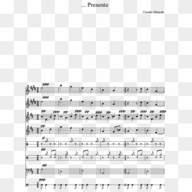 Sheet Music, HD Png Download - presente png