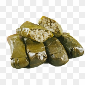 Grape Leaves Stuffed With Rice, Onions, And Tomatoes, - Greek Dolmades, HD Png Download - grape leaves png