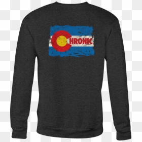 Crewneck Sweatshirt Colorado Chronic Smoke Weed Shirt, HD Png Download - smoke weed png