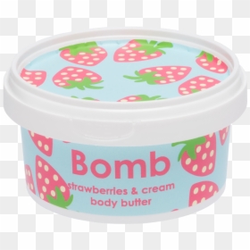 Strawberries & Cream Body Butter - Body Butter, HD Png Download - strawberry plant png