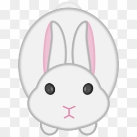 Pink,head,rabits And Hares - Bunny Face Clip Art, HD Png Download - bunny head png