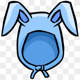 Club Penguin Rewritten Wiki - Cool Bad Bunny Drawings, HD Png Download - bunny head png