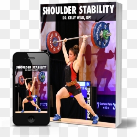 Shoulder Stability Protocol Cover - Powerlifting, HD Png Download - weightlifting png