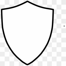 Shield Template Clip Art - Knight Shield Black And White, HD Png Download - shield template png
