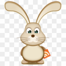 Easter Bunny Icon, HD Png Download - bunny head png