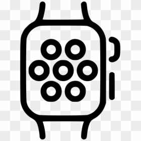 Apple Watch Icon Svg, HD Png Download - cartoon watch png