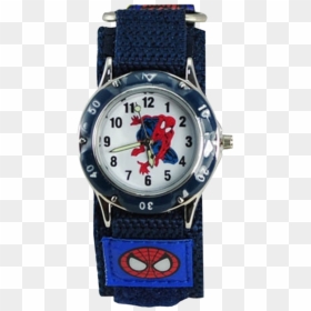 Transparent Spiderman Watch, HD Png Download - cartoon watch png