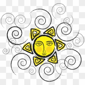 Art, HD Png Download - yellow sun png