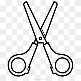 Noted Coloring Page Ultra - Scissors Black And White Clipart, HD Png Download - tesoura png