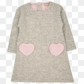 Sweater, HD Png Download - light pink heart png