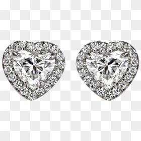 Earring, HD Png Download - diamond stud png