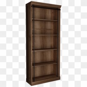 Bookcase, HD Png Download - wooden shelf png