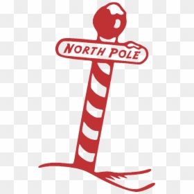 Stickers Stickers Noel Noel North Pole - Christmas Clipart North Pole, HD Png Download - north pole sign png