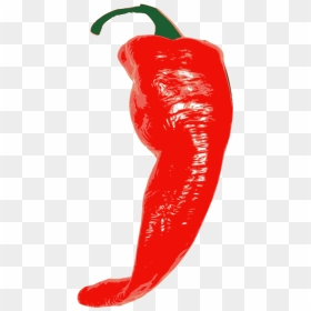 Onlinelabels Clip Art Cayenne Red Chili Pepper - Red Chili Pepper, HD Png Download - chile pepper png