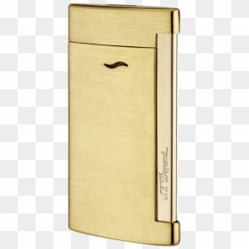 St Dupont Brushed Yellow Gold, HD Png Download - gold metal png