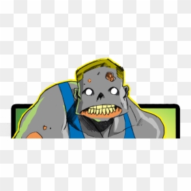 Cartoon, HD Png Download - zombie teeth png